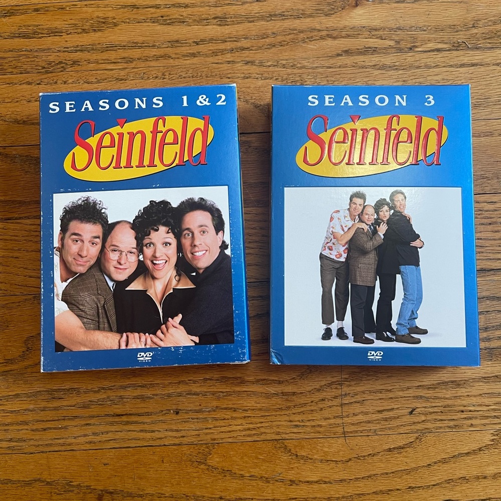 Seinfeld DVD Season 1, 2, & 3